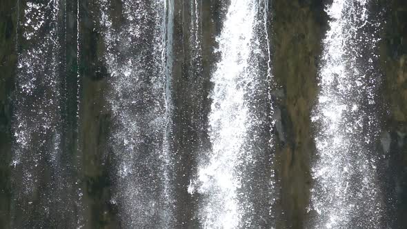 Waterfall . Flight of Water