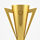 Gold Cup Concacaf Trophy 3D Model - 3DOcean Item for Sale