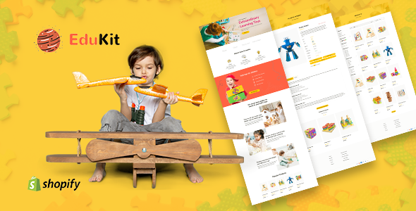 Edukit - Educational Toys Store Shopify Theme