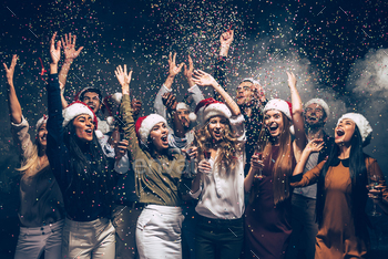 Celebrating New Year together. / Photodune, Misc