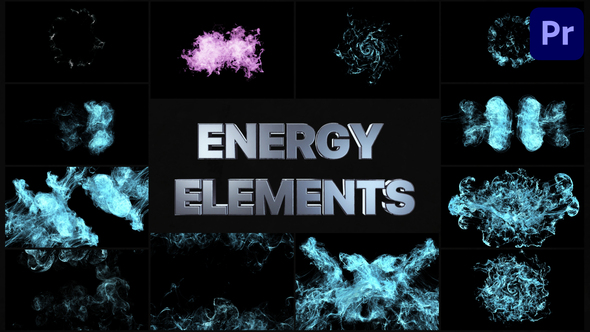 Energy Elements And Transitions | Premiere Pro MOGRT