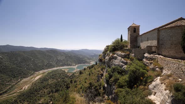 Siurana Old Medieval Church Catalonia Spain