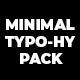 Minimal Typography Pack 2  FCPX - VideoHive Item for Sale