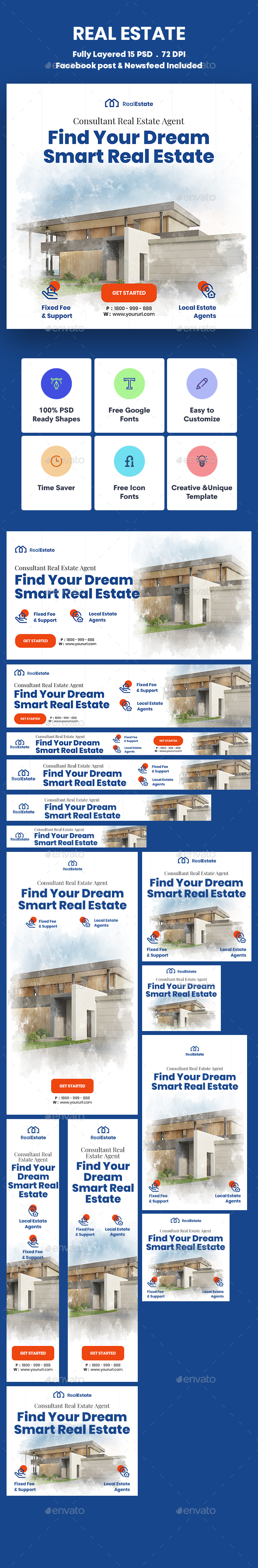 Real Estate Banners Ad