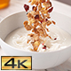 Granola Falling into Bowl with Milk - VideoHive Item for Sale