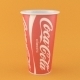Coca Cola Paper Cup - 3DOcean Item for Sale