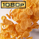 Handful of Falling Cornflakes - VideoHive Item for Sale