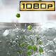 Green Peas Falling into Pot with Boiling Water - VideoHive Item for Sale