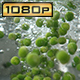 Green Peas Falling into Pot - Underwater View - VideoHive Item for Sale