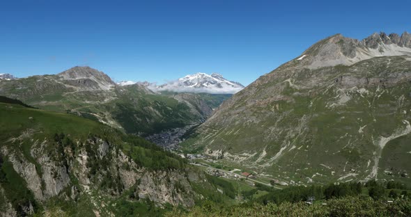 Climbing to the Iseran Pass, Savoie department, France