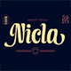 Nicla - Beautiful Script Family - GraphicRiver Item for Sale