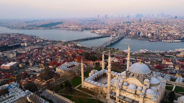 Aerial View of the Mosque