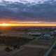 Drone Sunset Timelapse above Châteauroux City, with some cars light trafic - VideoHive Item for Sale