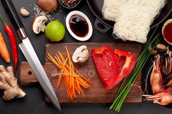 Ingredients for wok cooking / Photodune, Misc