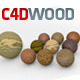 10 C4D Wood Materials Pack - 3DOcean Item for Sale