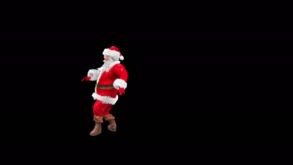 Santa Claus Dancing 4K