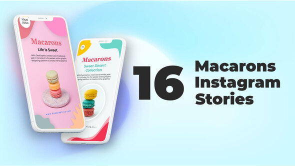 Macarons Instagram Stories