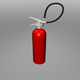 Low poly Fire Extinguisher - 3DOcean Item for Sale