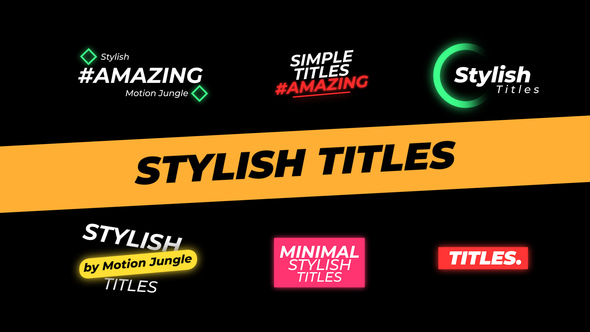 Stylish Titles