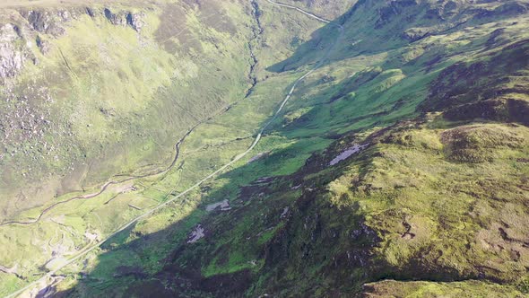 Granny's Pass is Close to Glengesh Pass in Country Donegal Ireland