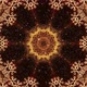 Golden Snowflakes Kaleidoscope - VideoHive Item for Sale