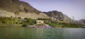Beautiful Mountain With Boat Station - PhotoDune Item for Sale