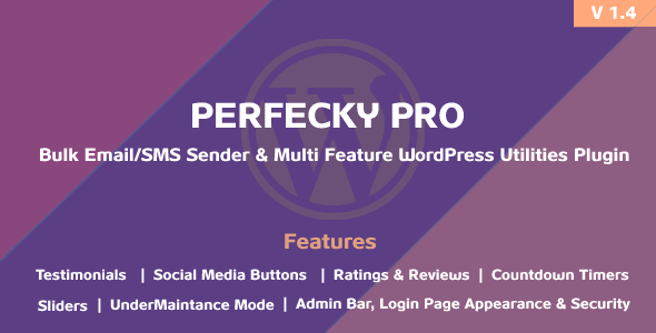 Perfecky Pro: The Ultimate Email and SMS Marketing Solution for WordPress!