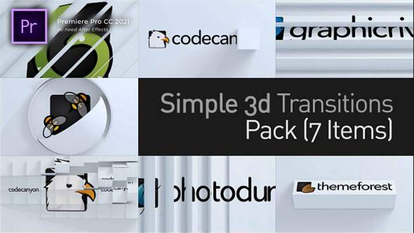 3d Simple Transitions (Openers) Pack