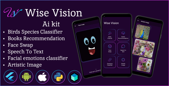 Wise Vision - Flutter AI kit