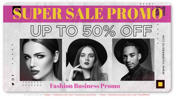 Super Sale Fashion Promo