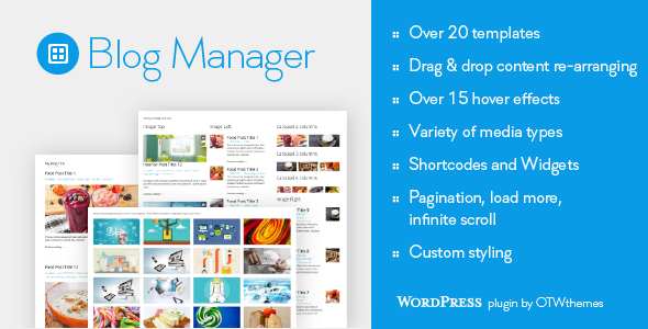 Blog Manager dla WordPress