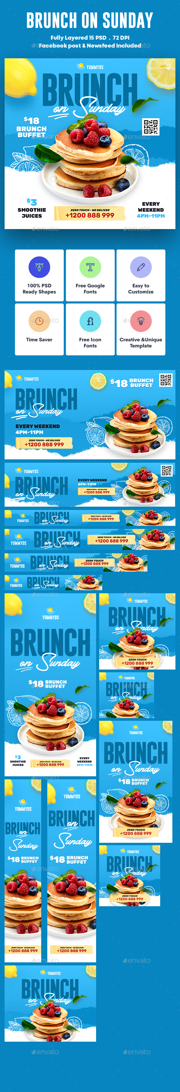 Brunch Banners Ad