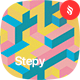 Stepy - Isometric Mosaic Vector Backgrounds - GraphicRiver Item for Sale