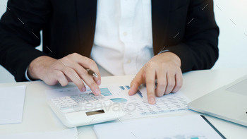 summary budget finance and using laptop making note report.
