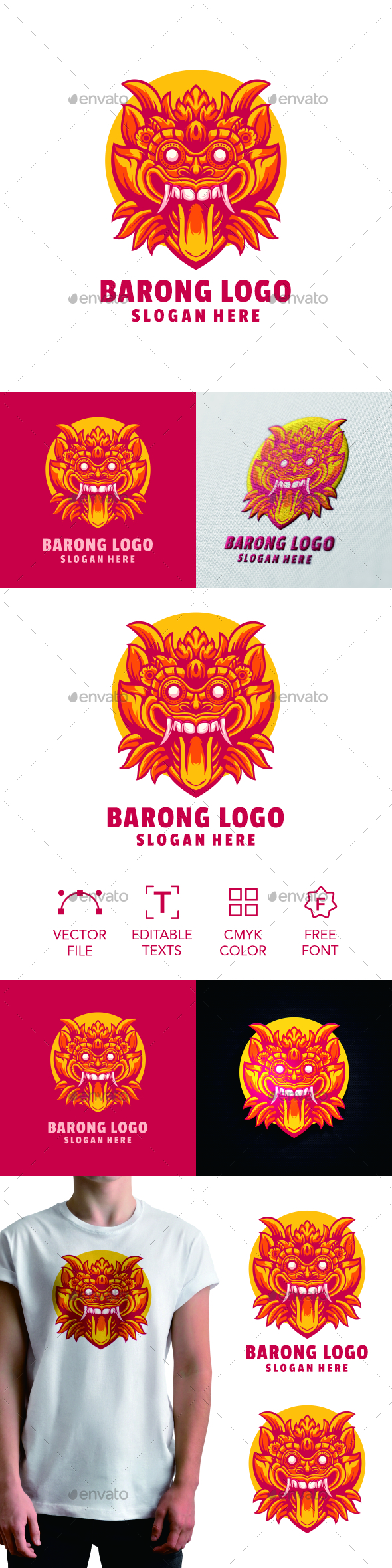 Barong Logo Design