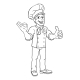 Chef Baker Cook Man Cartoon Character - GraphicRiver Item for Sale