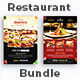 Restaurant Flyer Bundle - GraphicRiver Item for Sale