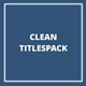 Clean Titles Pack - VideoHive Item for Sale
