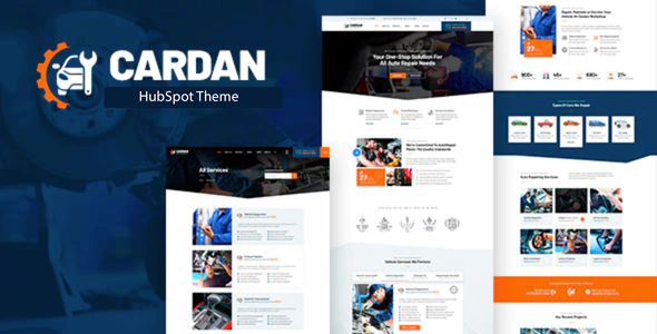 Cardan - Hubspot Theme