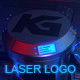 Laser Machine Logo - VideoHive Item for Sale