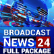 Broadcast News Package - VideoHive Item for Sale
