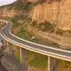 Aerial View of Vehicles on the Sea Cliff Bridge - VideoHive Item for Sale