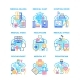 Medical Healthcare Set Icons Vector Illustrations - GraphicRiver Item for Sale