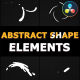 Abstract Shape Elements | DaVinci Resolve - VideoHive Item for Sale