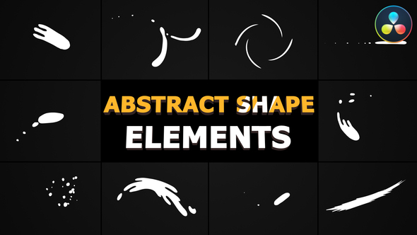 Abstract Shape Elements | DaVinci Resolve