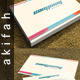 Soft Color Minimalist Business Card - GraphicRiver Item for Sale