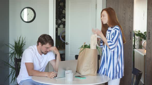 Woman Expresses Dissatisfaction, She Does All the Chores While His Husband Works