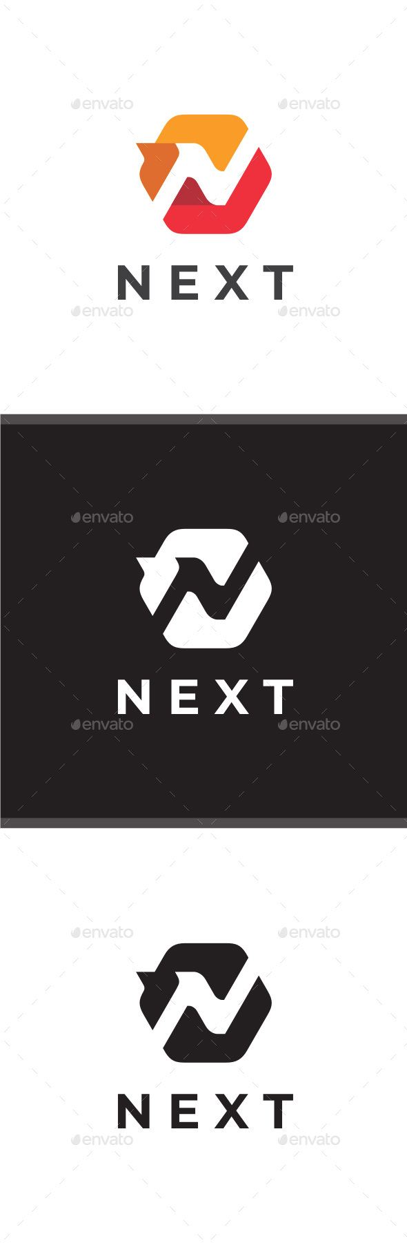 Next - Letter N Logo