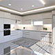 Modern Kitchen Realistic Design Collection 03 - 3DOcean Item for Sale