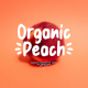Organic Peach - Blurred Handwritten Fonts - GraphicRiver Item for Sale